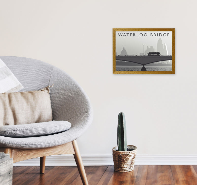 Waterloo Bridge by Richard O'Neill A3 Print Only