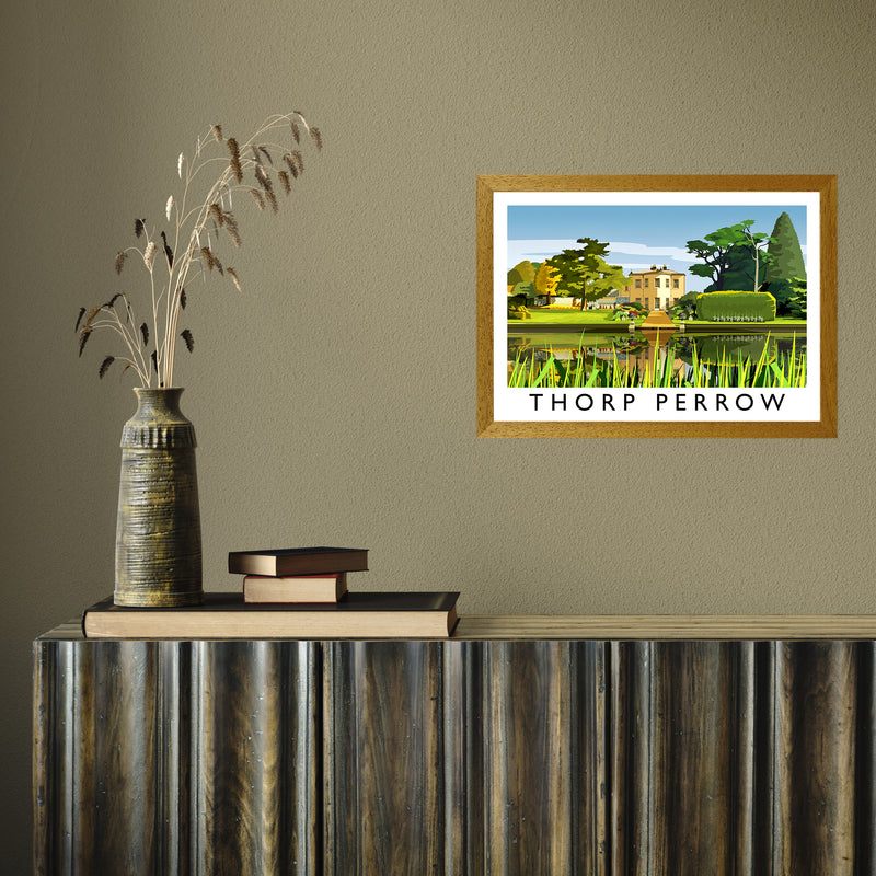 Thorp Perrow by Richard O'Neill A3 Oak Frame