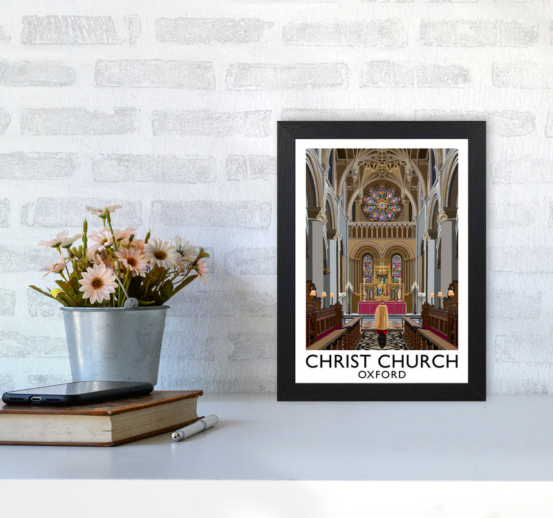 Christ Church Oxford by Richard O'Neill A4 White Frame