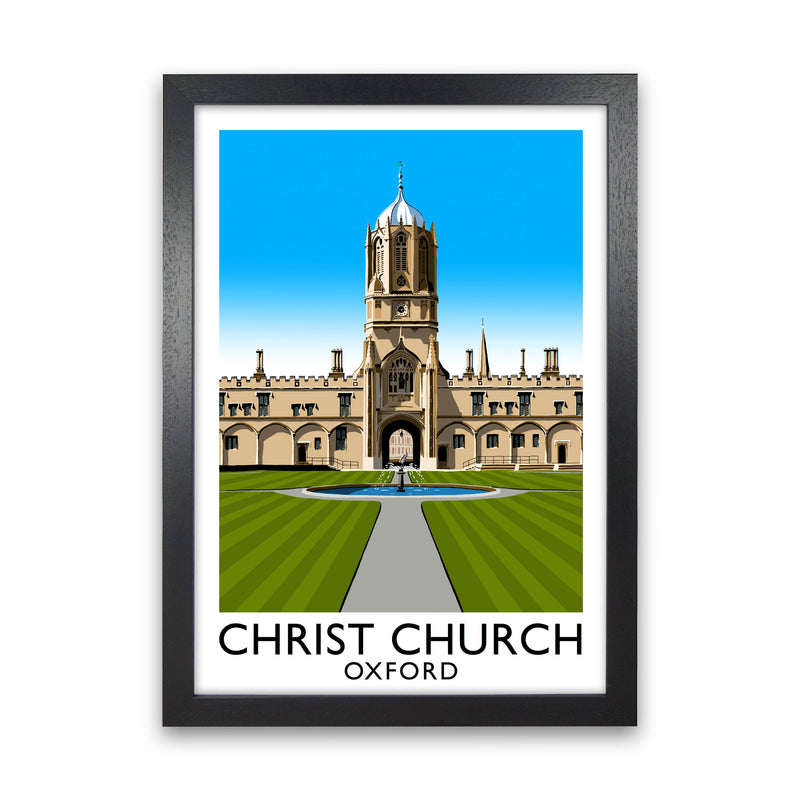 Christ Church Oxford by Richard O'Neill Black Grain