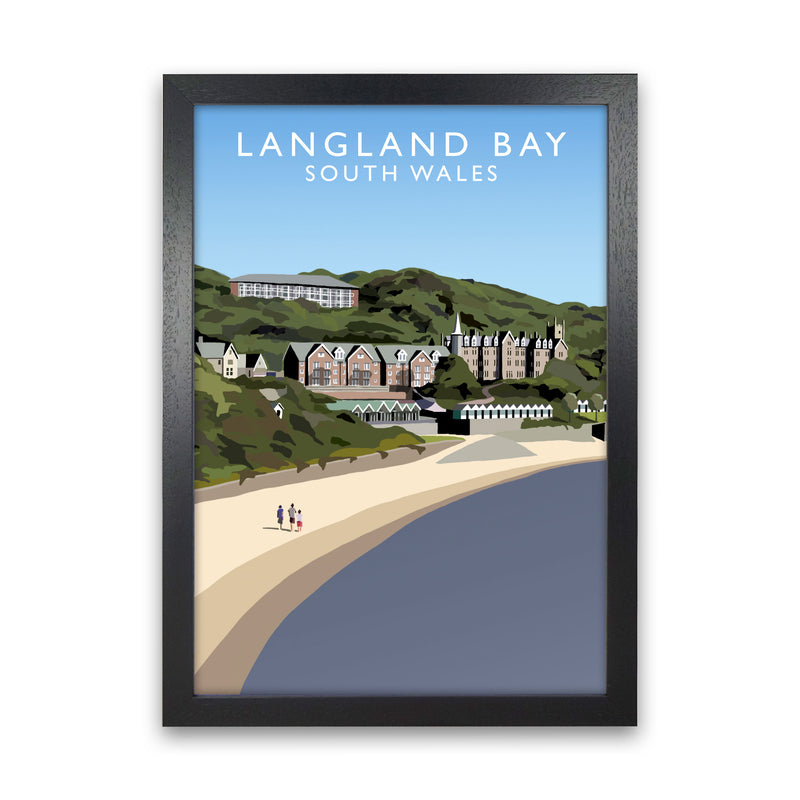 Langland Bay by Richard O'Neill Black Grain