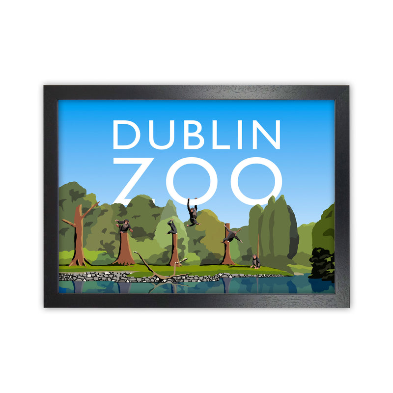 Dublin Zoo by Richard O'Neill Black Grain