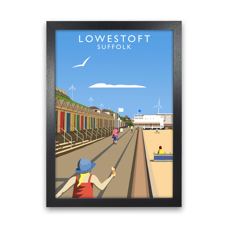 Lowestoft (Portrait) by Richard O'Neill Black Grain