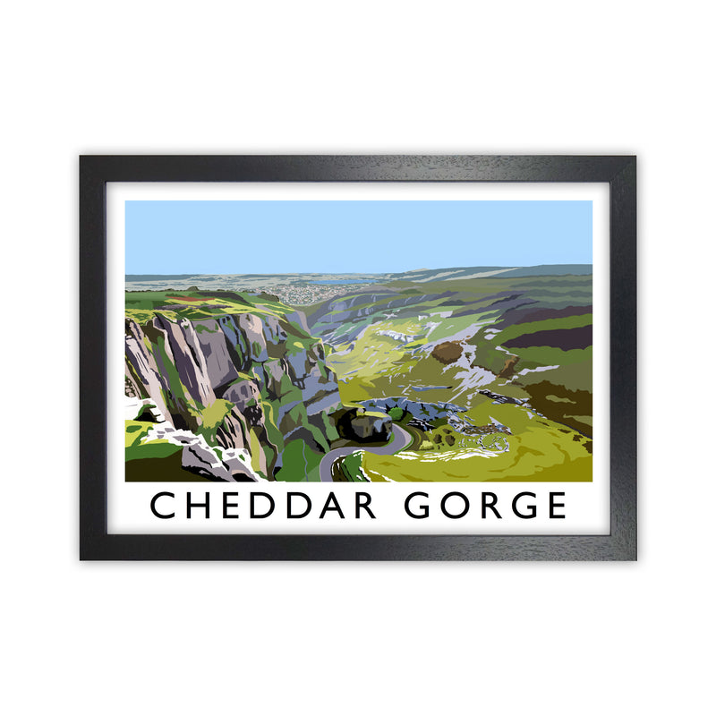 Cheddar Gorge by Richard O'Neill Black Grain