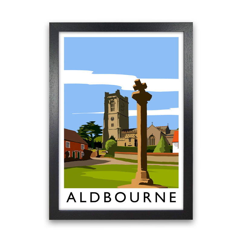 Aldbourne portrait by Richard O'Neill Black Grain