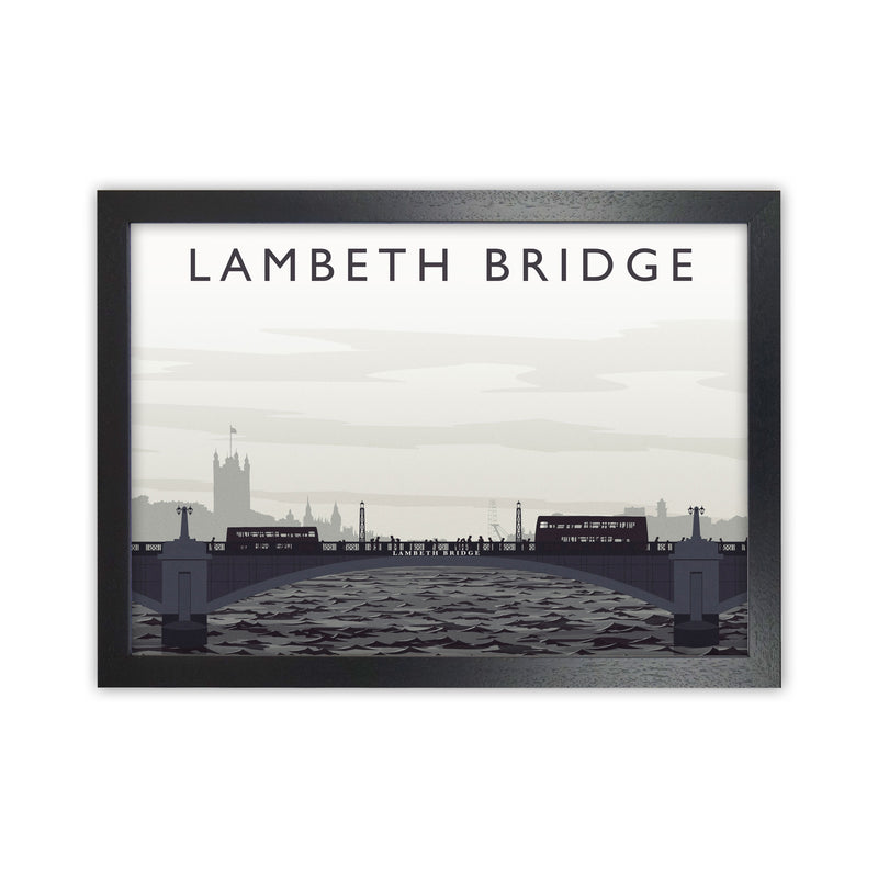 Lambeth Bridge by Richard O'Neill Black Grain