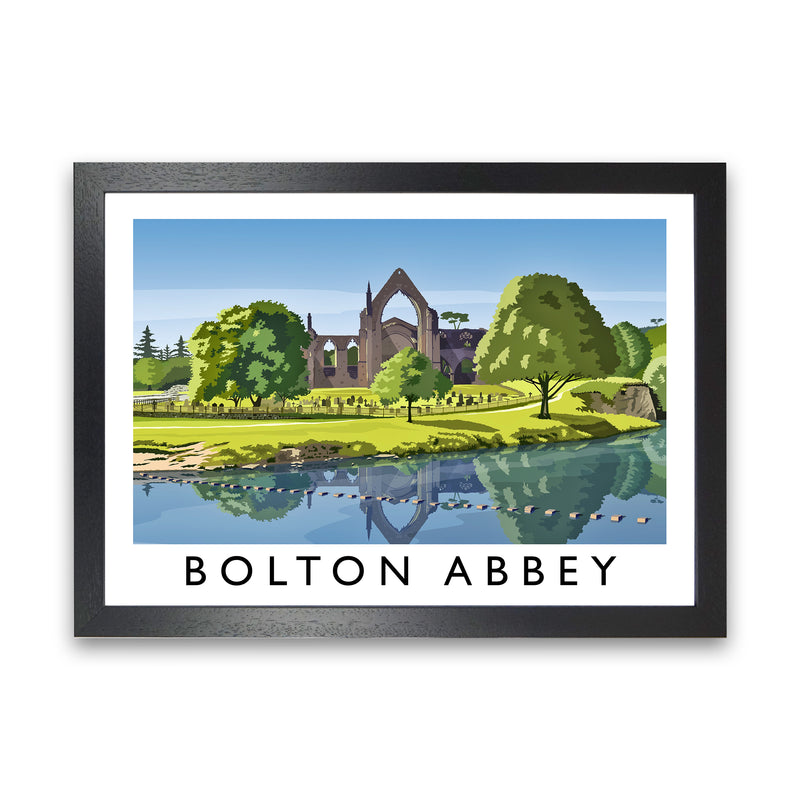 Bolton Abbey by Richard O'Neill Black Grain