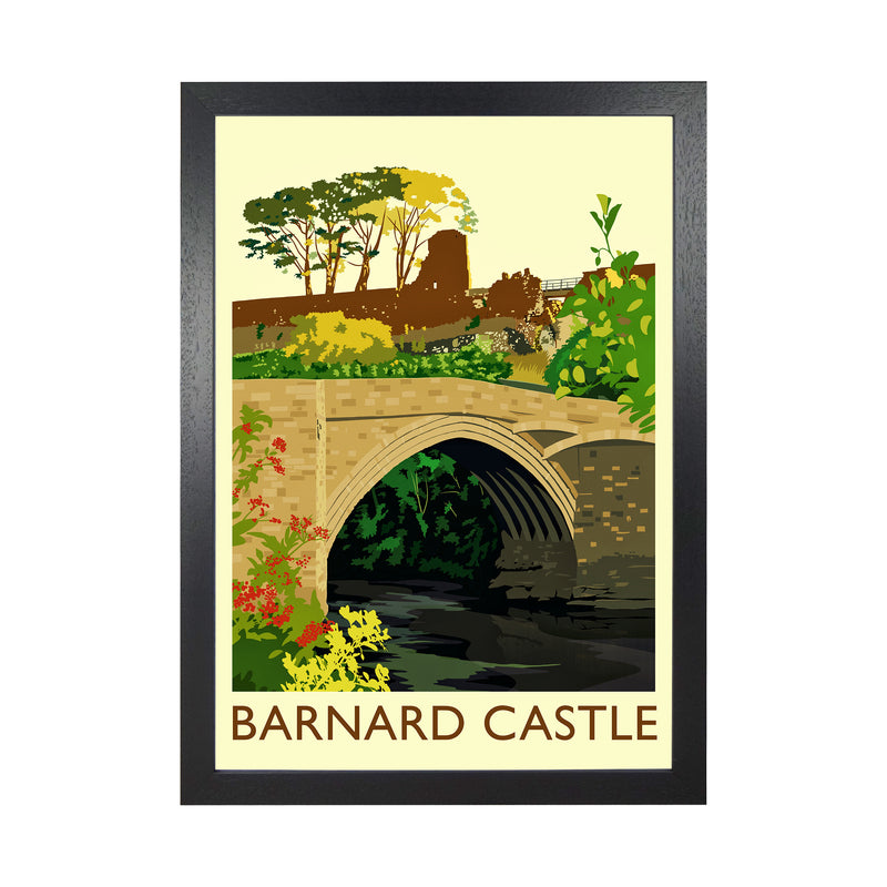 Barnard Castle 3 by Richard O'Neill Black Grain