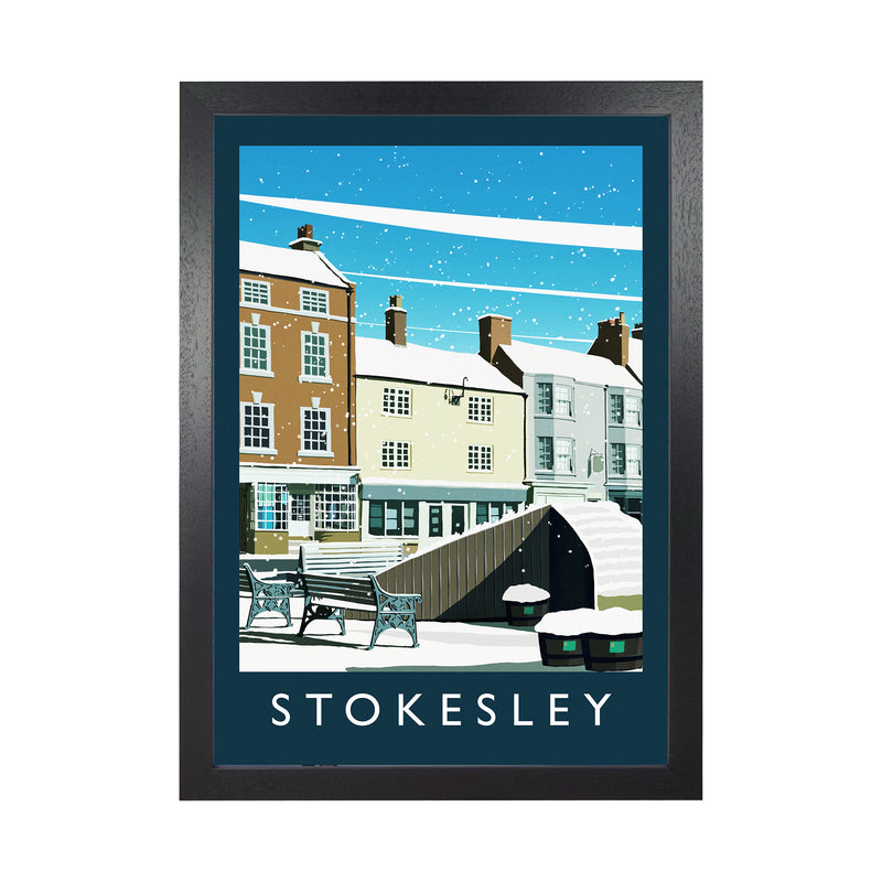 Stokesley (Snow) portrait by Richard O'Neill Black Grain