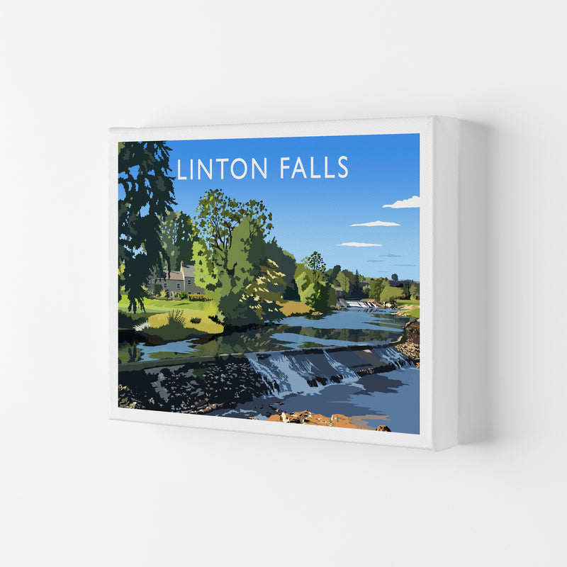 Linton Falls Travel Art Print by Richard O'Neill Canvas