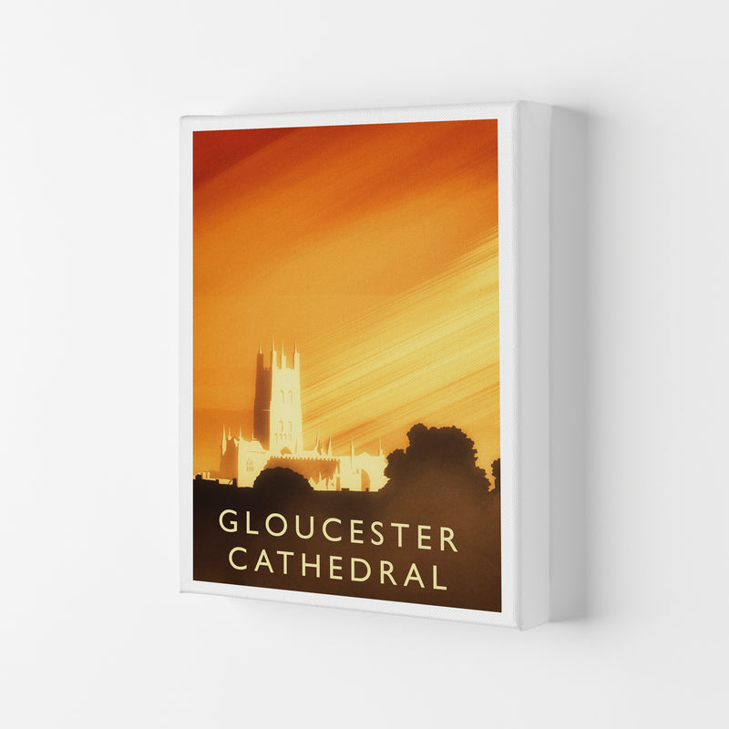 Gloucester Cathedral portrait Travel Art Print by Richard O'Neill Canvas