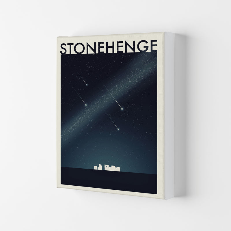 Stonehenge 2 (Night) Travel Art Print by Richard O'Neill Canvas