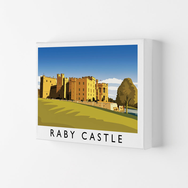 Raby Castle 2 Travel Art Print by Richard O'Neill Canvas