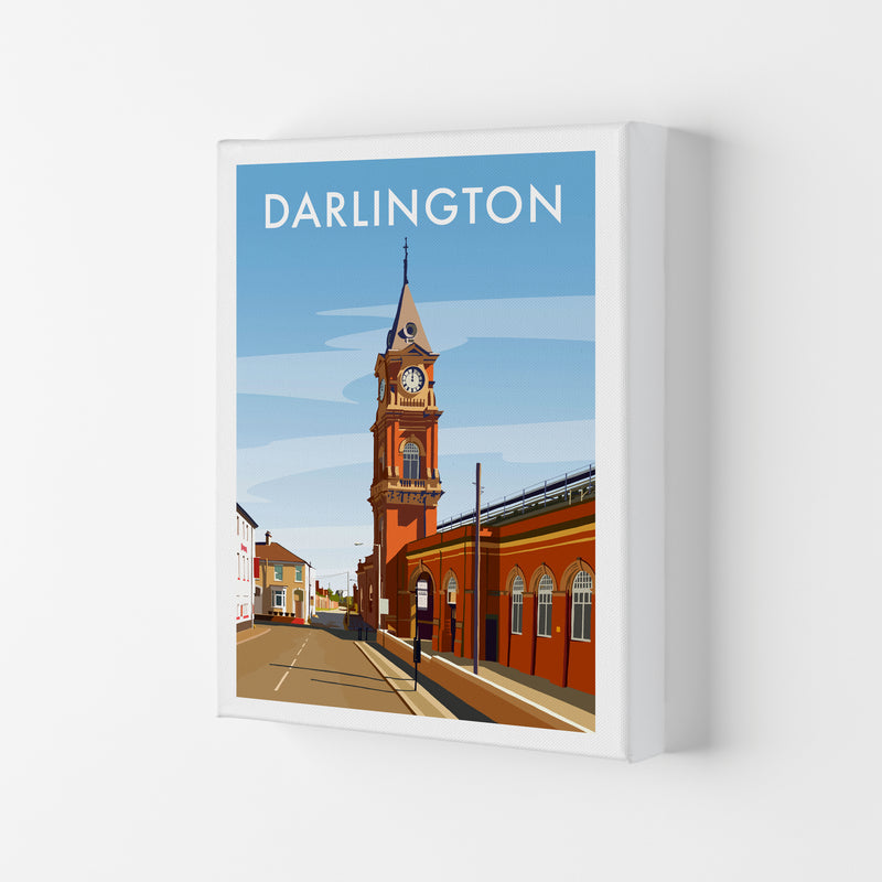 Darlington 3 Travel Art Print by Richard O'Neill Canvas