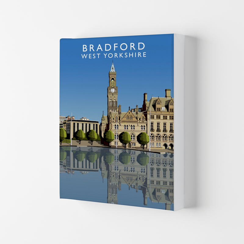 Bradford West Yorkshire Framed Digital Art Print by Richard O'Neill Canvas