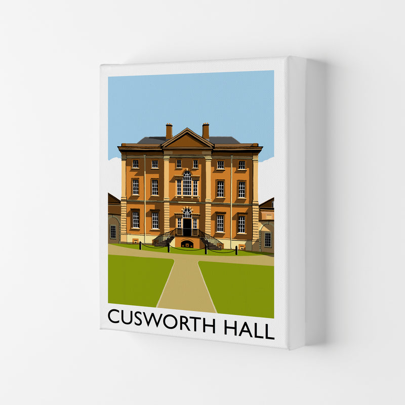 Cusworth Hall Framed Digital Art Print by Richard O'Neill Canvas