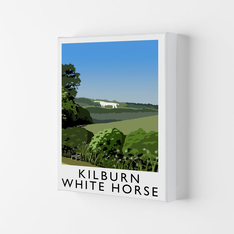 Kilburn White Horse by Richard O'Neill Yorkshire Art Print Canvas