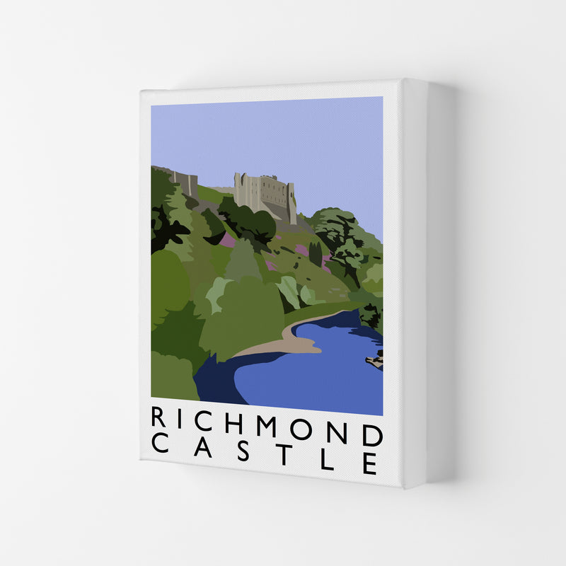 Richmond Castle Art Print by Richard O'Neill Canvas
