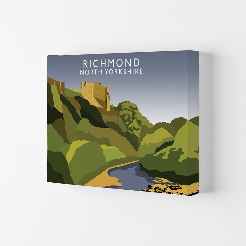 Richmond North Yorkshire Art Print by Richard O'Neill Canvas