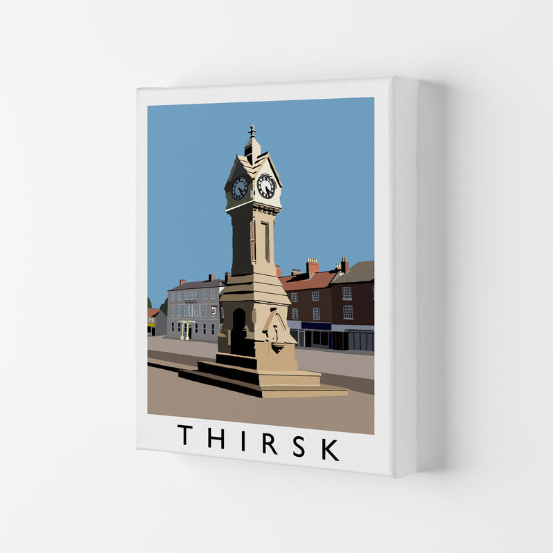 Thirsk by Richard O'Neill Yorkshire Art Print, Vintage Travel Poster Canvas