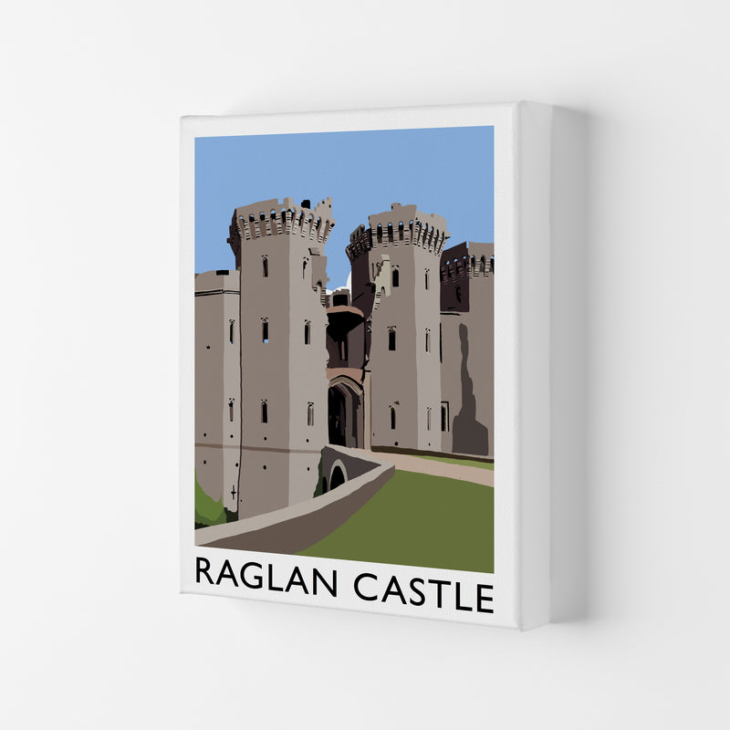 Raglan Castle by Richard O'Neill Canvas