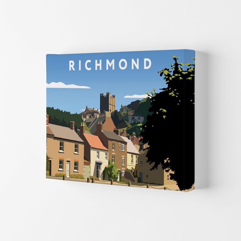 Richmond Travel Art Print by Richard O'Neill, Framed Wall Art Canvas