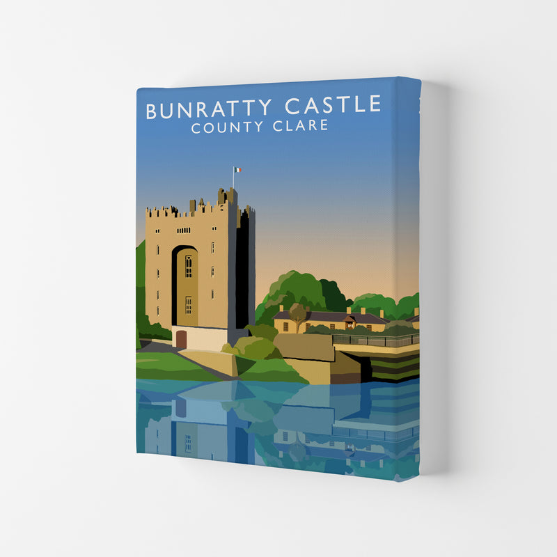 Bunratty Castle Portrait by Richard O'Neill Canvas
