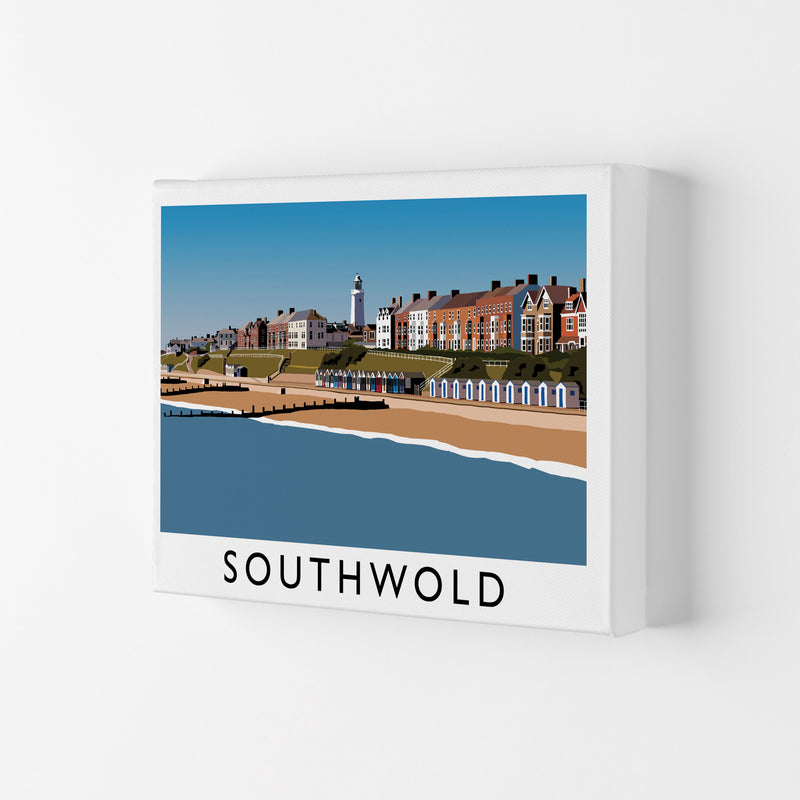 Southwold Framed Digital Art Print by Richard O'Neill Canvas