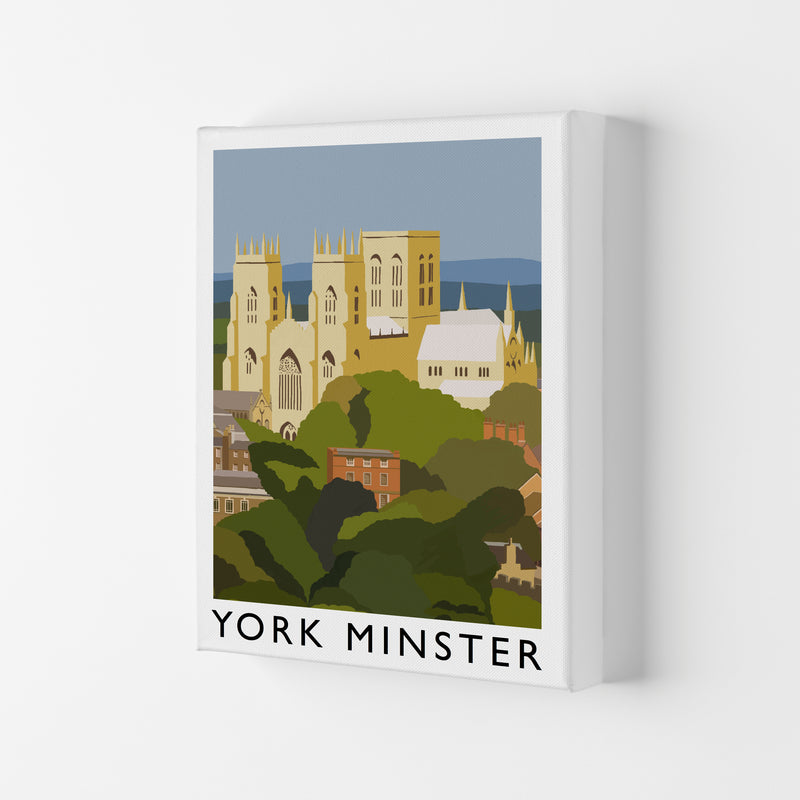 York Minster Framed Digital Art Print by Richard O'Neill Canvas