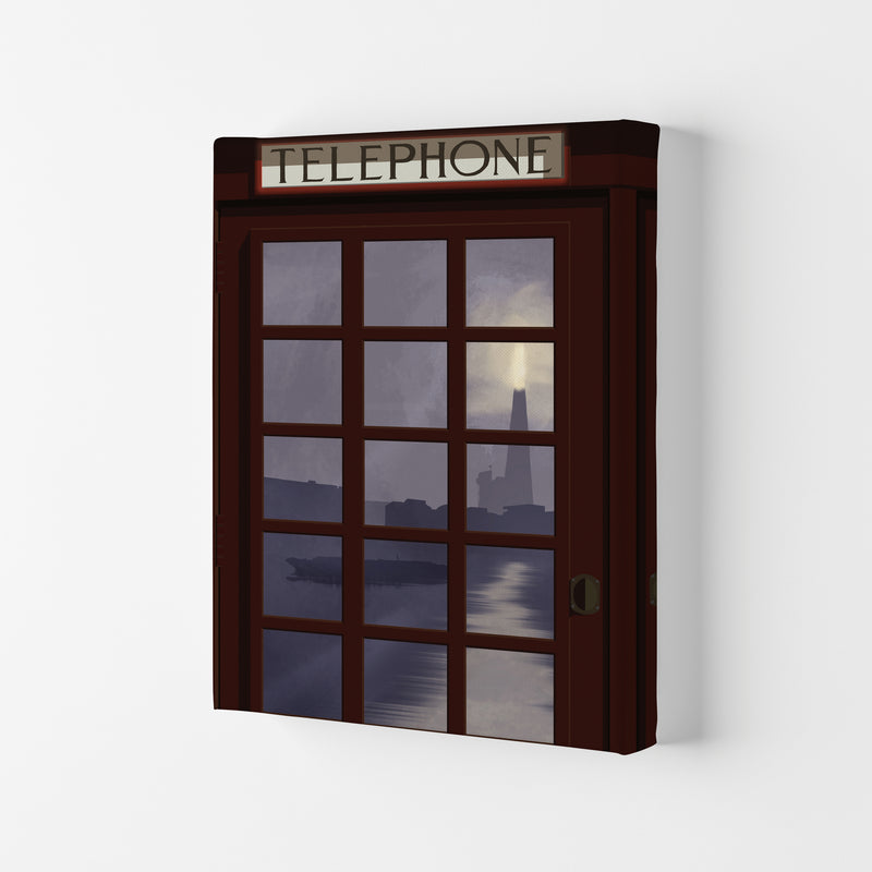 London Telephone Box 8 by Richard O'Neill Canvas