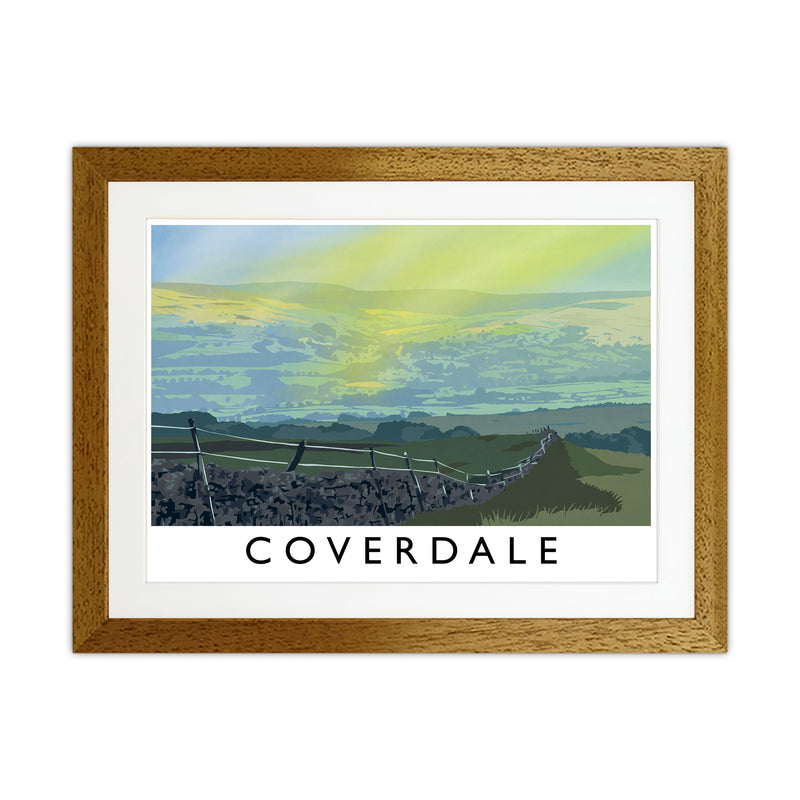 Coverdale Travel Art Print by Richard O'Neill Oak Grain