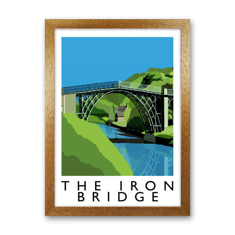 The Iron Bridge by Richard O'Neill Oak Grain