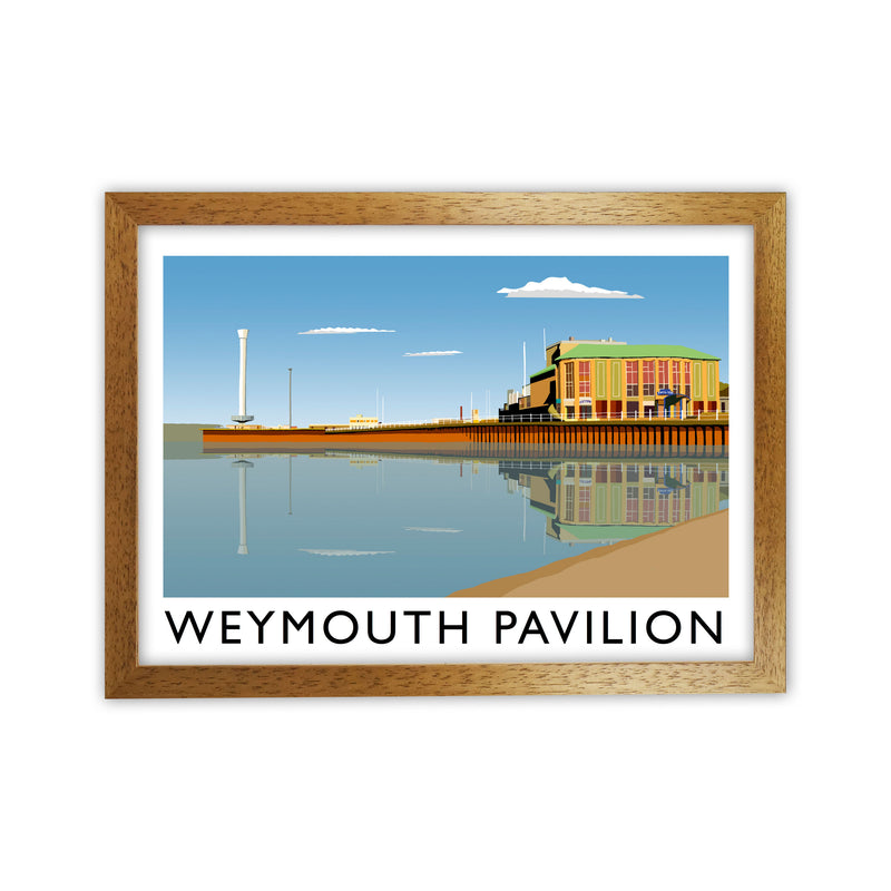 Weymouth Pavillion by Richard O'Neill Oak Grain