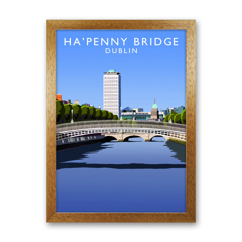 Ha'Penny Bridge by Richard O'Neill Oak Grain