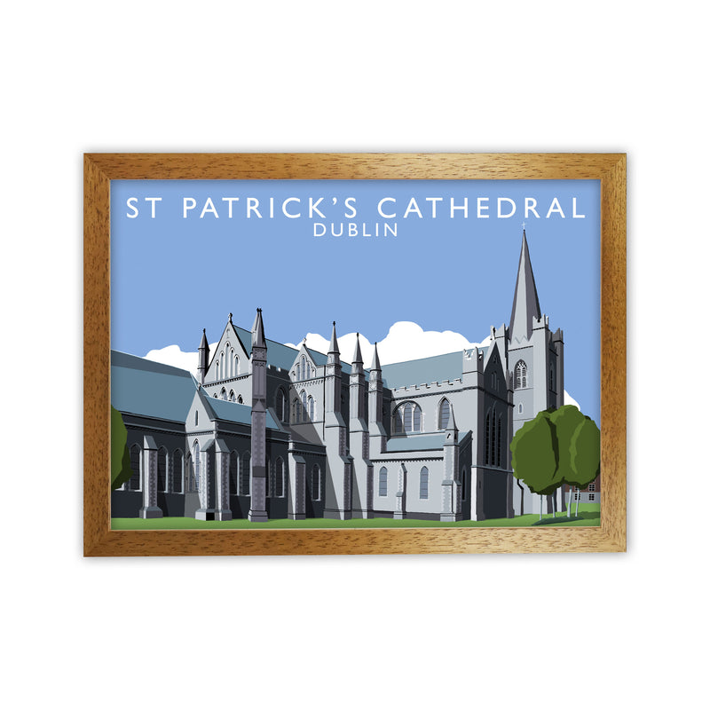 St. Patricks Cathedral by Richard O'Neill Oak Grain
