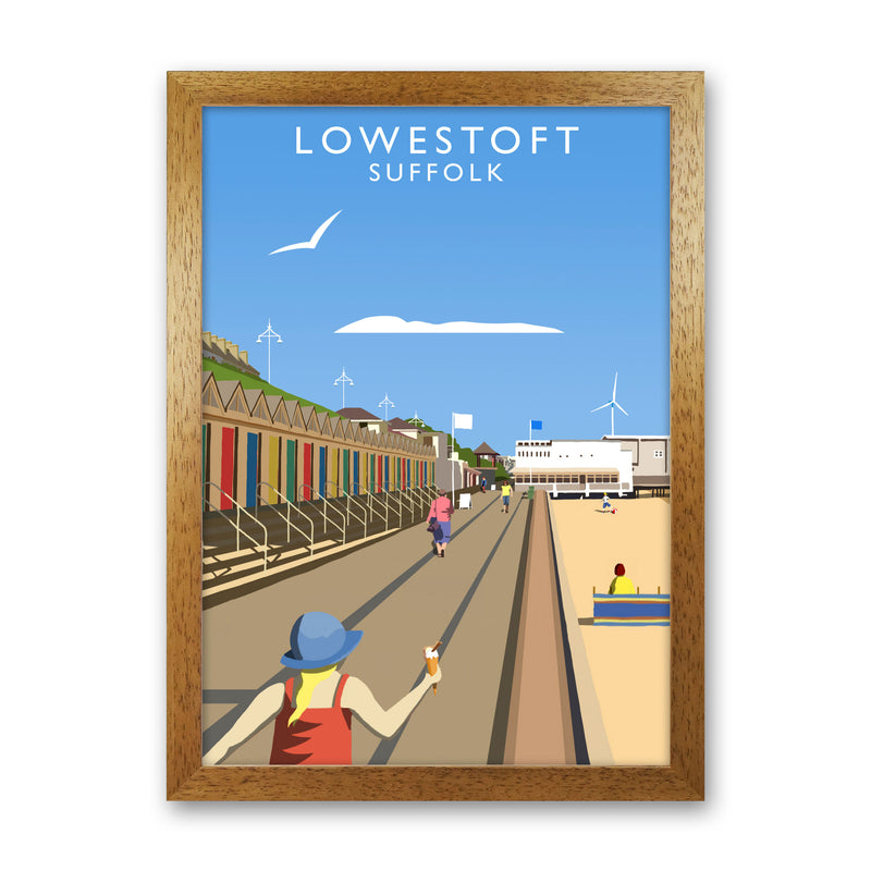 Lowestoft (Portrait) by Richard O'Neill Oak Grain