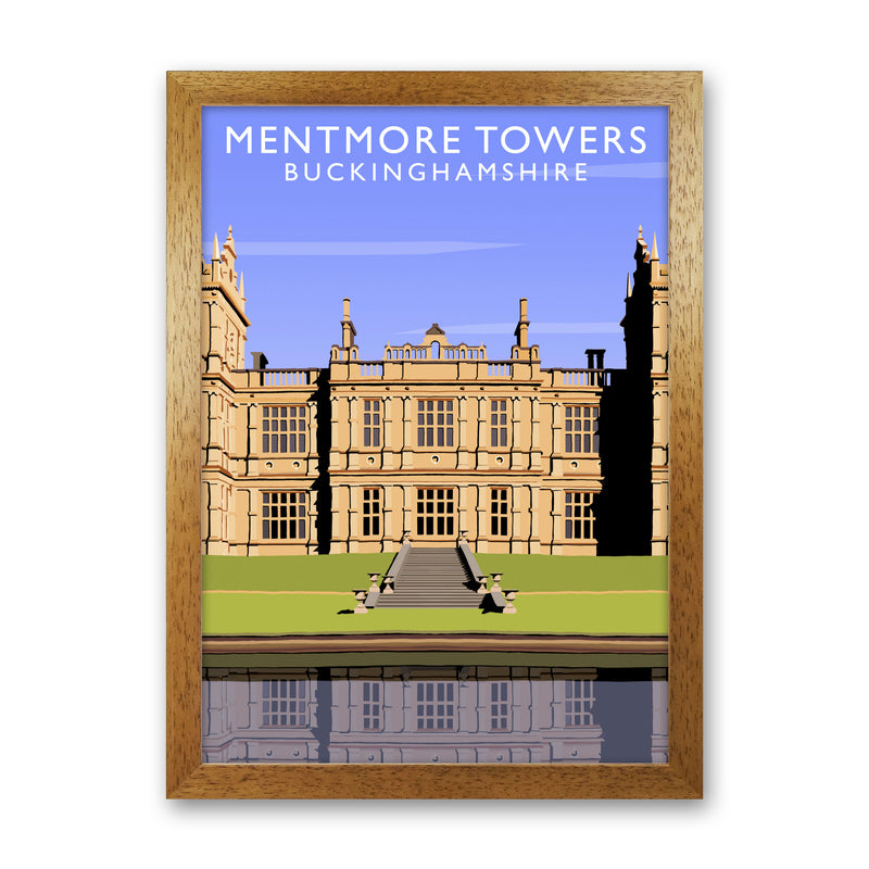 Mentmore Towers (Portrait) by Richard O'Neill Oak Grain