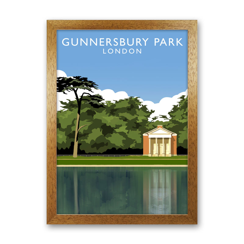 Gunnersbury Park Portrait by Richard O'Neill Oak Grain