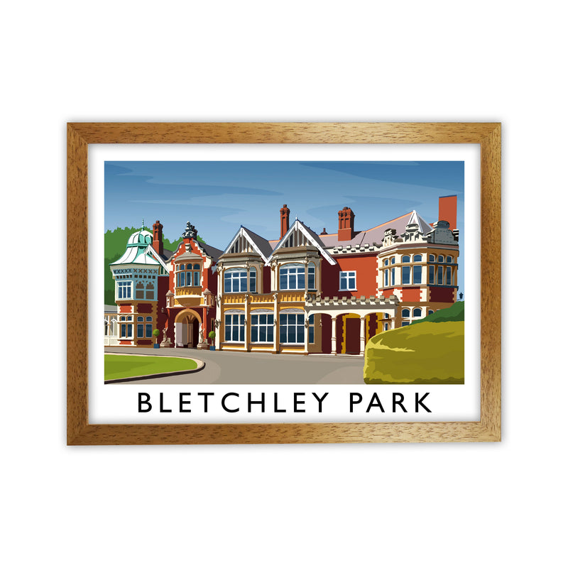 Bletchley Park by Richard O'Neill Oak Grain