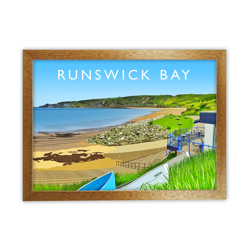 Runswick Bay 3 by Richard O'Neill Oak Grain