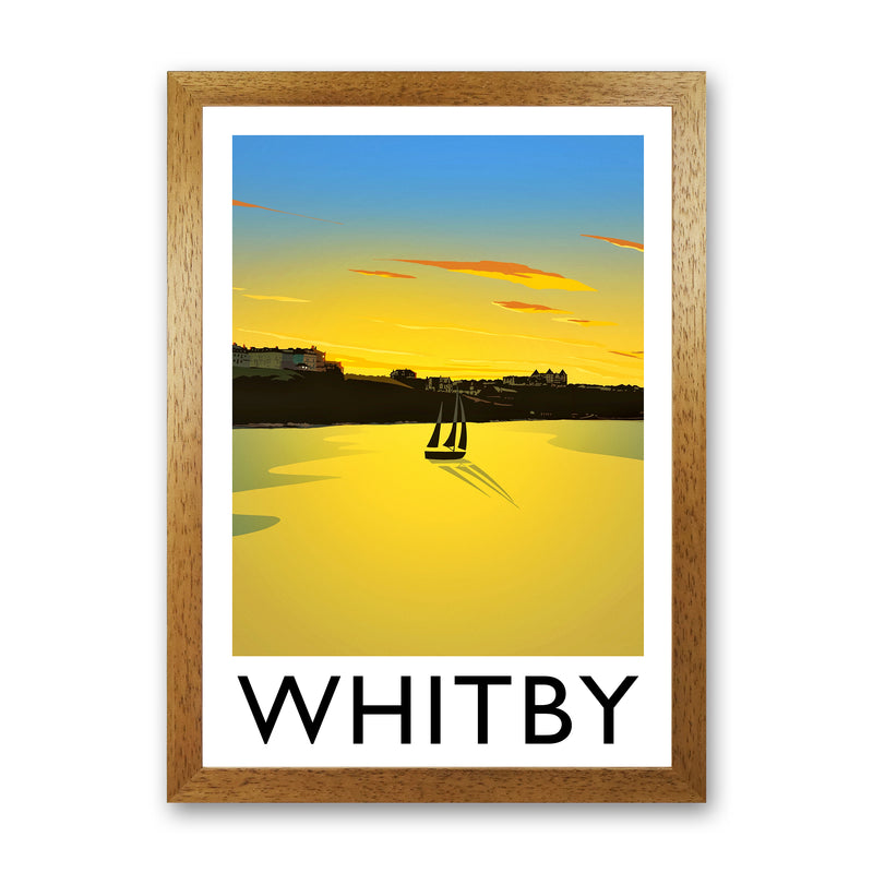 Whitby (Sunset) 2 portrait by Richard O'Neill Oak Grain