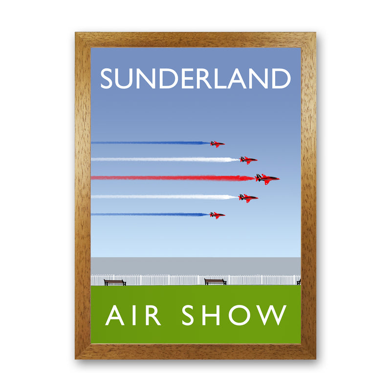 Sunderland Air Show portrait by Richard O'Neill Oak Grain