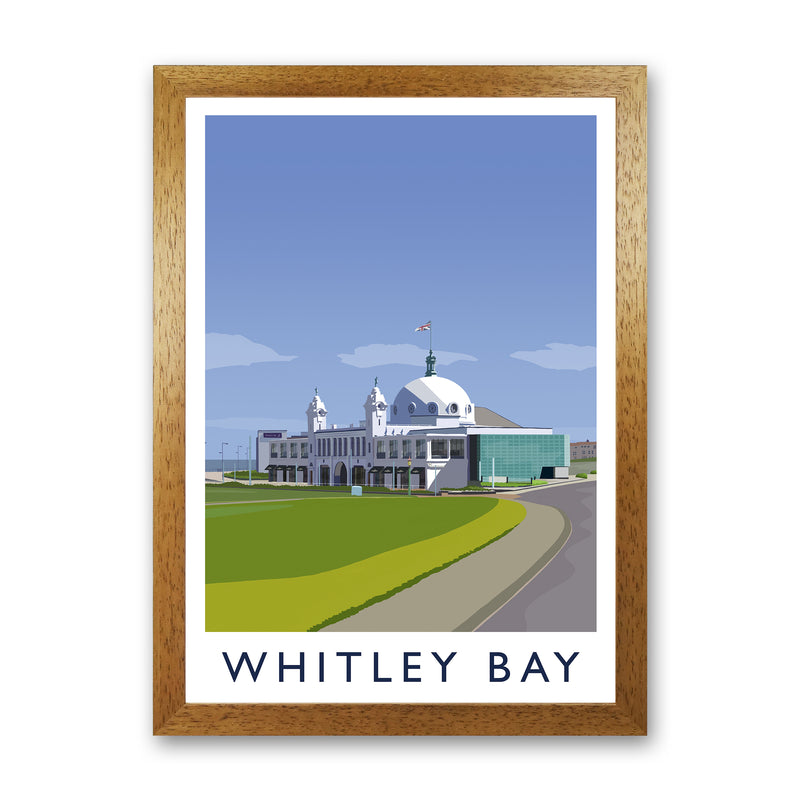 Whitley Bay portrait by Richard O'Neill Oak Grain