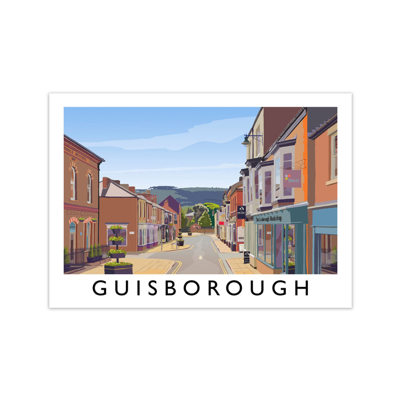 Guisborough 3 Travel Art Print by Richard O'Neill Print Only