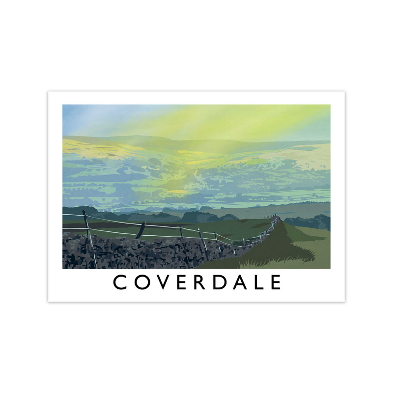 Coverdale Travel Art Print by Richard O'Neill Print Only