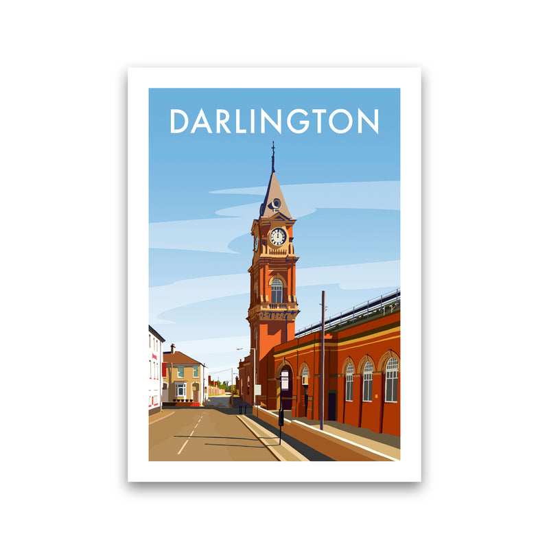 Darlington 3 Travel Art Print by Richard O'Neill Print Only