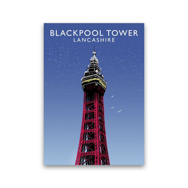 Blackpool Tower by Richard O'Neill Print Only