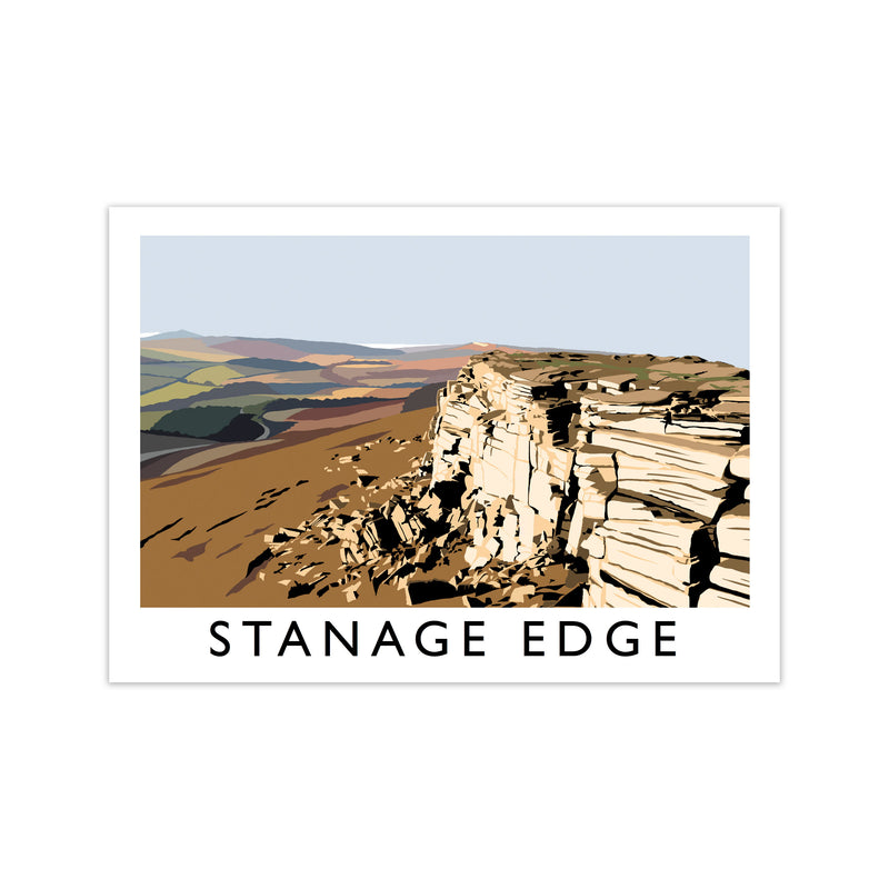 Stanage Edge by Richard O'Neill Print Only