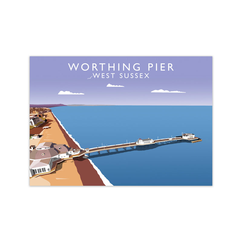 Worthing Pier by Richard O'Neill Print Only