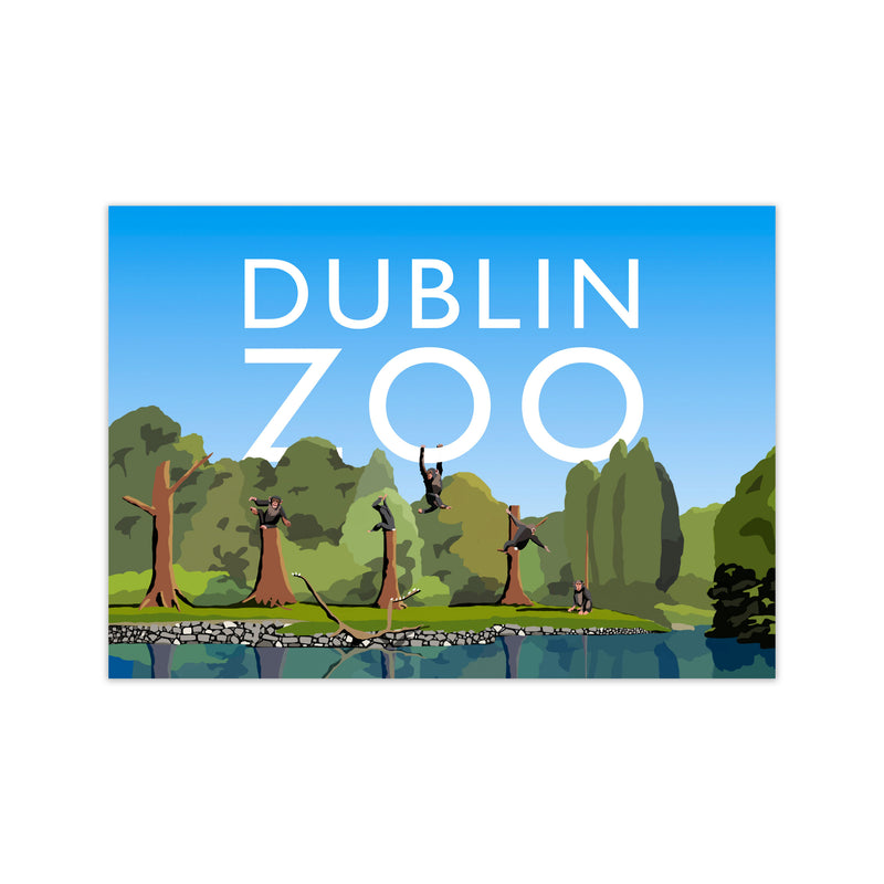 Dublin Zoo by Richard O'Neill Print Only